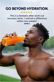 Recovery drink testimonial